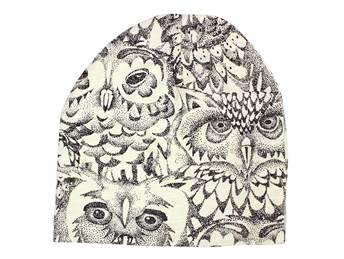 Soft Gallery Beanie cream owl