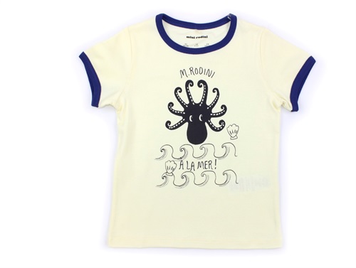 Mini Rodini t-shirt octopus blå
