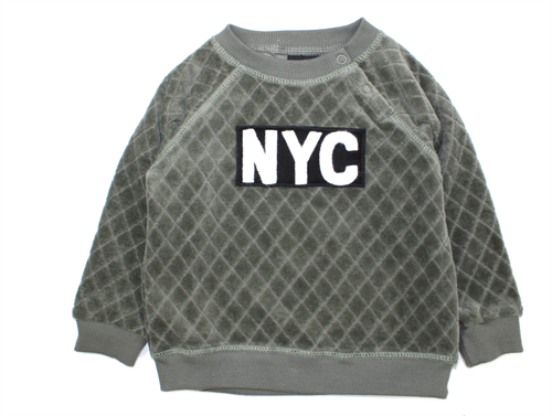 Petit by Sofie Schnoor sweatshirt quilt green NYC