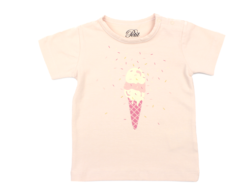 Petit by Sofie Schnoor t-shirt peachy rose ice cream