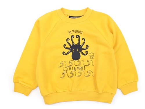 Mini Rodini sweatshirt octopus gul