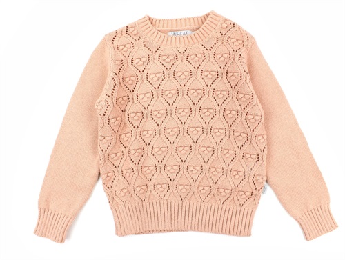 Wheat pullover Leise misty rose