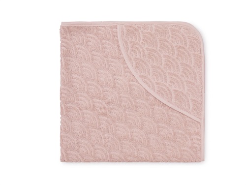 Cam Cam Copenhagen håndklæde baby hooded blossom pink